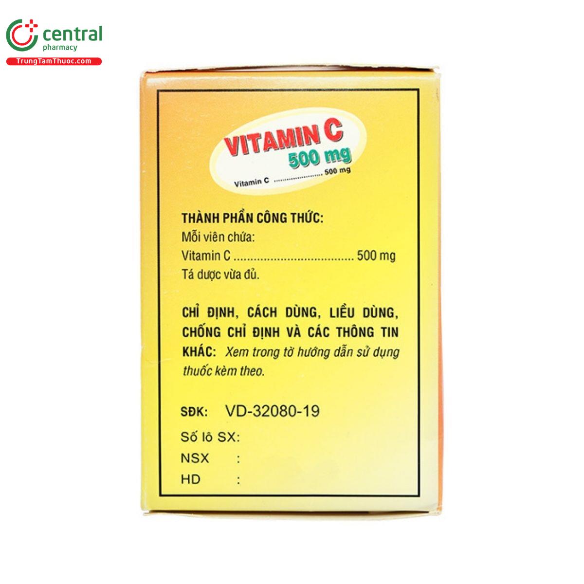 vitamin c 500mg phapharco 4 H3675