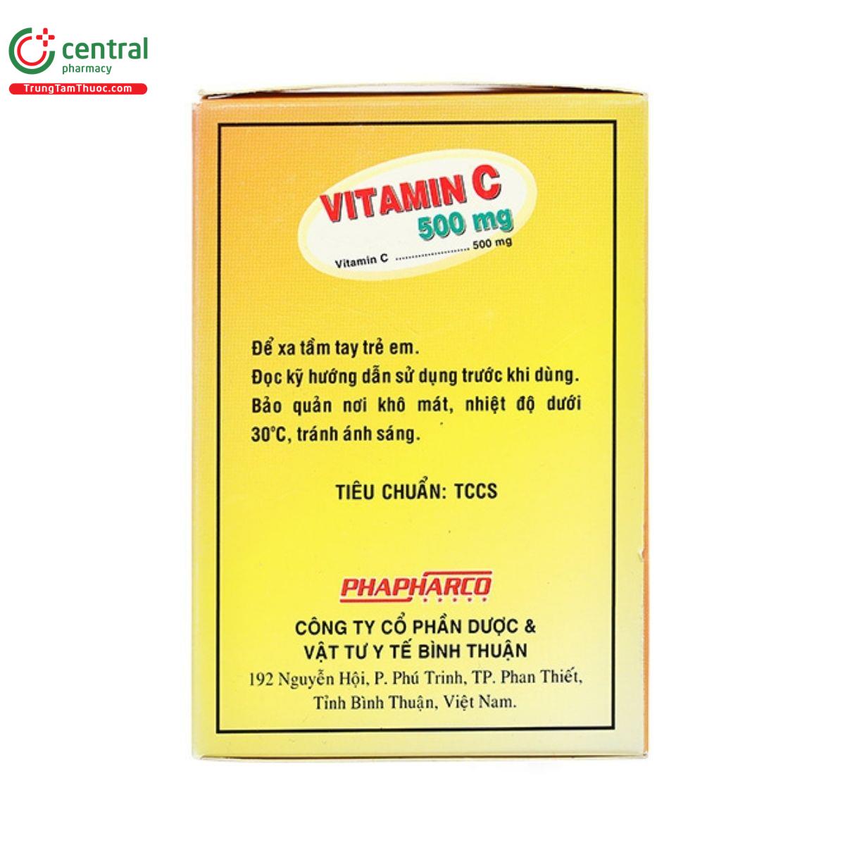 vitamin c 500mg phapharco 5 R7060