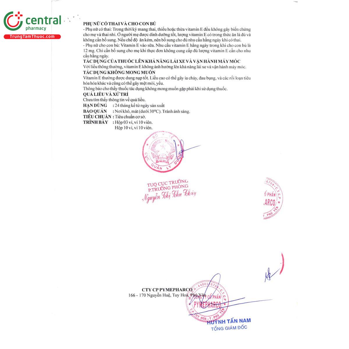 vitamin e 400 thien nhien pymepharco 9 G2574 vitamin e 400 thien nhien pymepharco 9 G2574