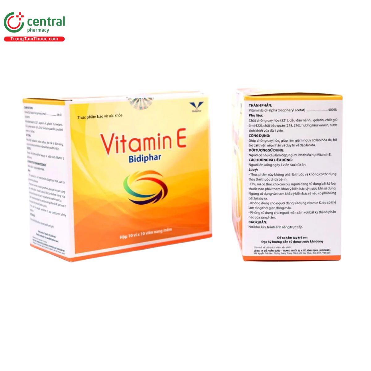 vitamin e bidiphar 4 B0503