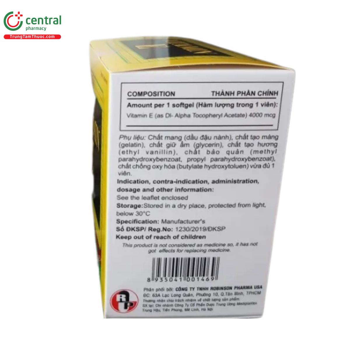 vitamin e robinson pharma 8 L4371