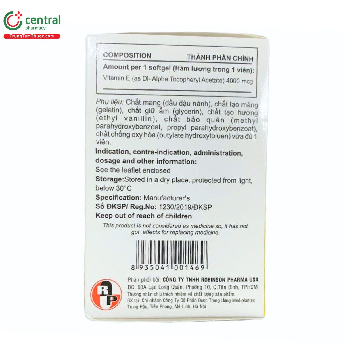 vitamin e robinson pharma 9 K4303