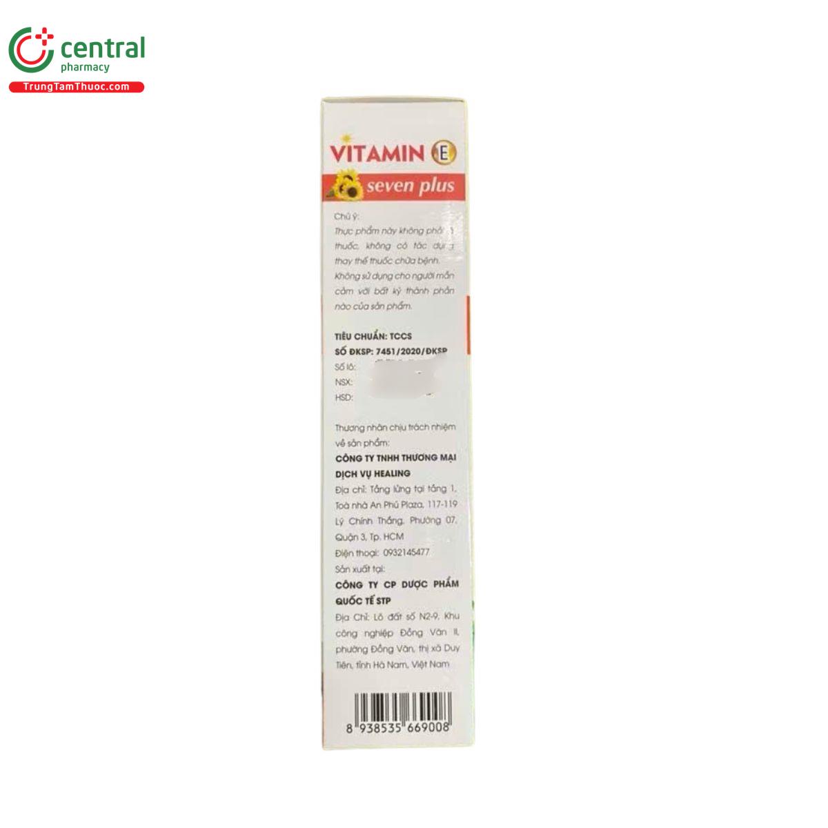 vitamin e seven plus 8 N5040 vitamin e seven plus 8 N5040