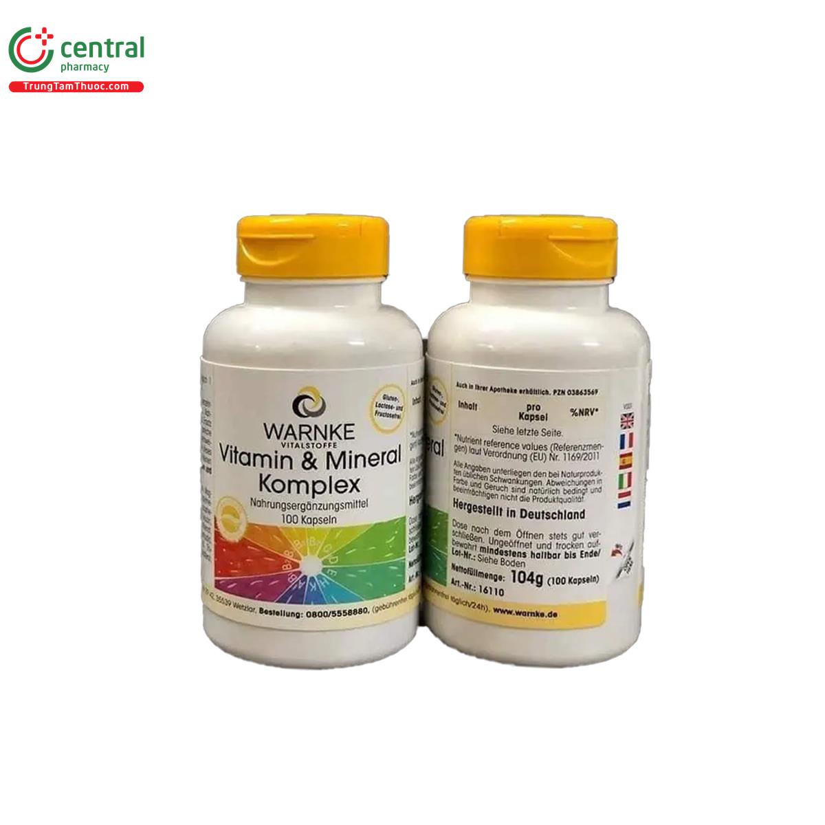 vitamin mineral komplex 5 U8022