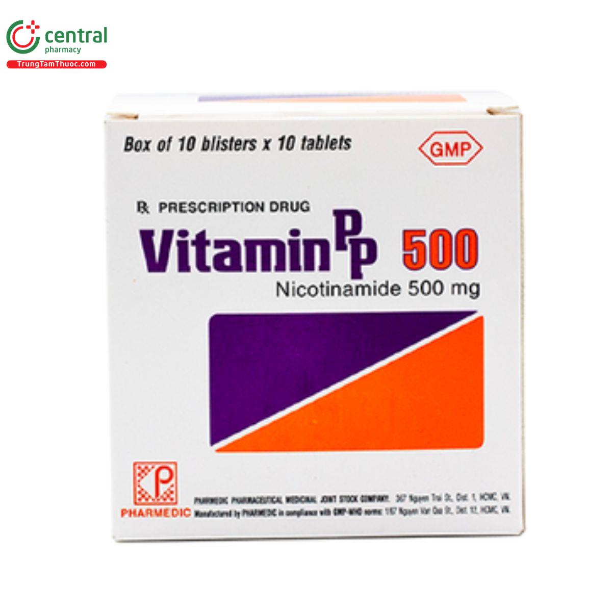 vitamin pp 500 pharmedic 3 H2284