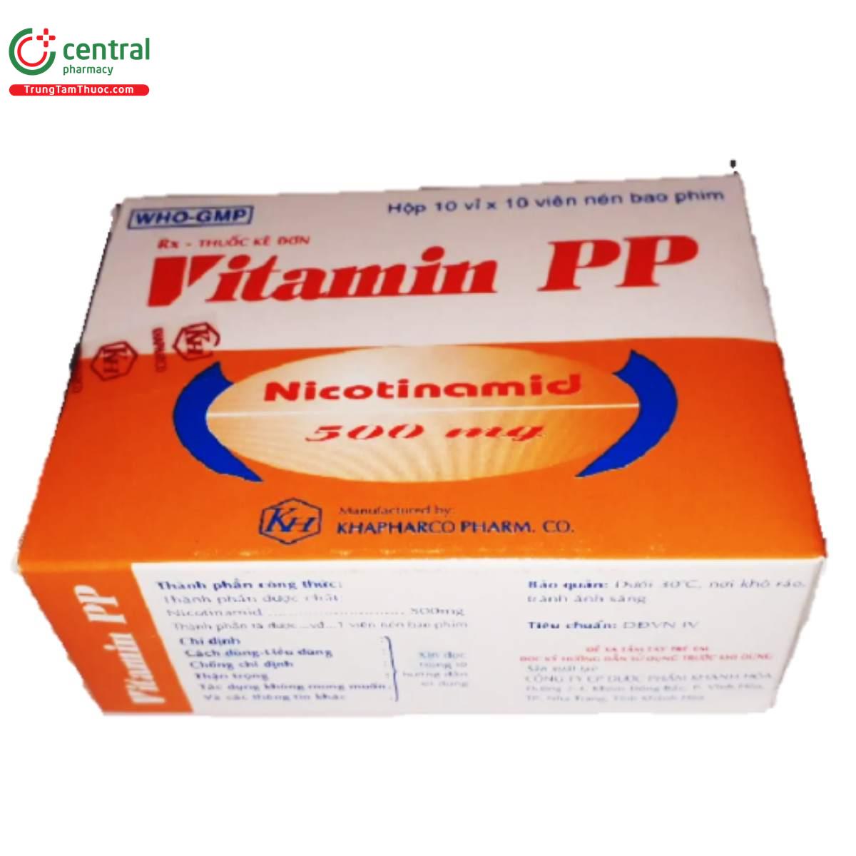 vitamin pp 500mg khapharco 6 V8152