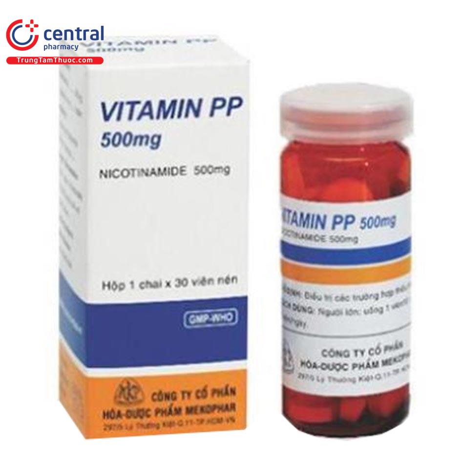 vitamin pp 500mg mekophar lo 1 F2626
