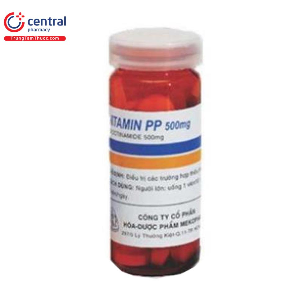 vitamin pp 500mg mekophar lo 2 K4805