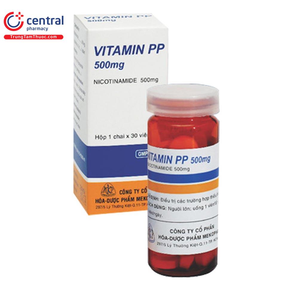 Tác dụng phụ của Vitamin PP