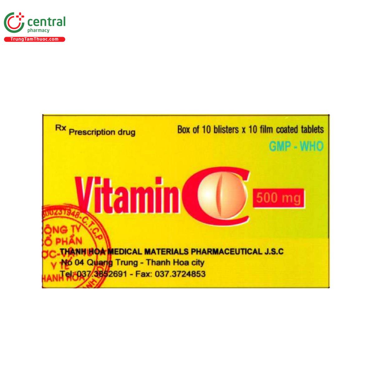 vitaminc 500mg thephaco 4 Q6532