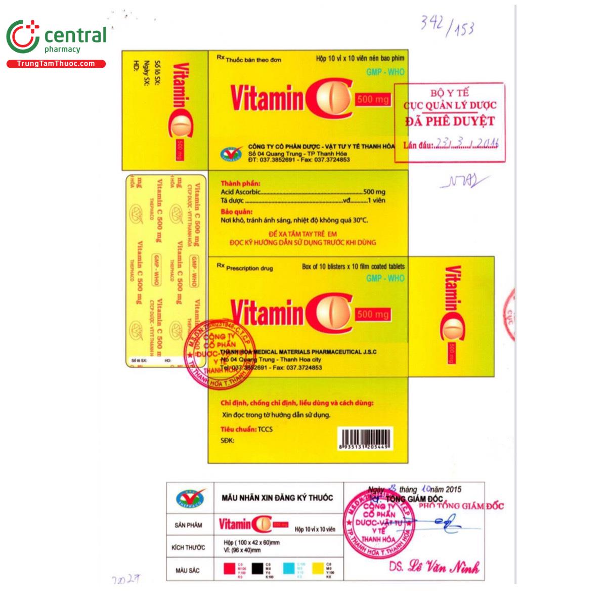 vitaminc 500mg thephaco hdsd 1 C0431