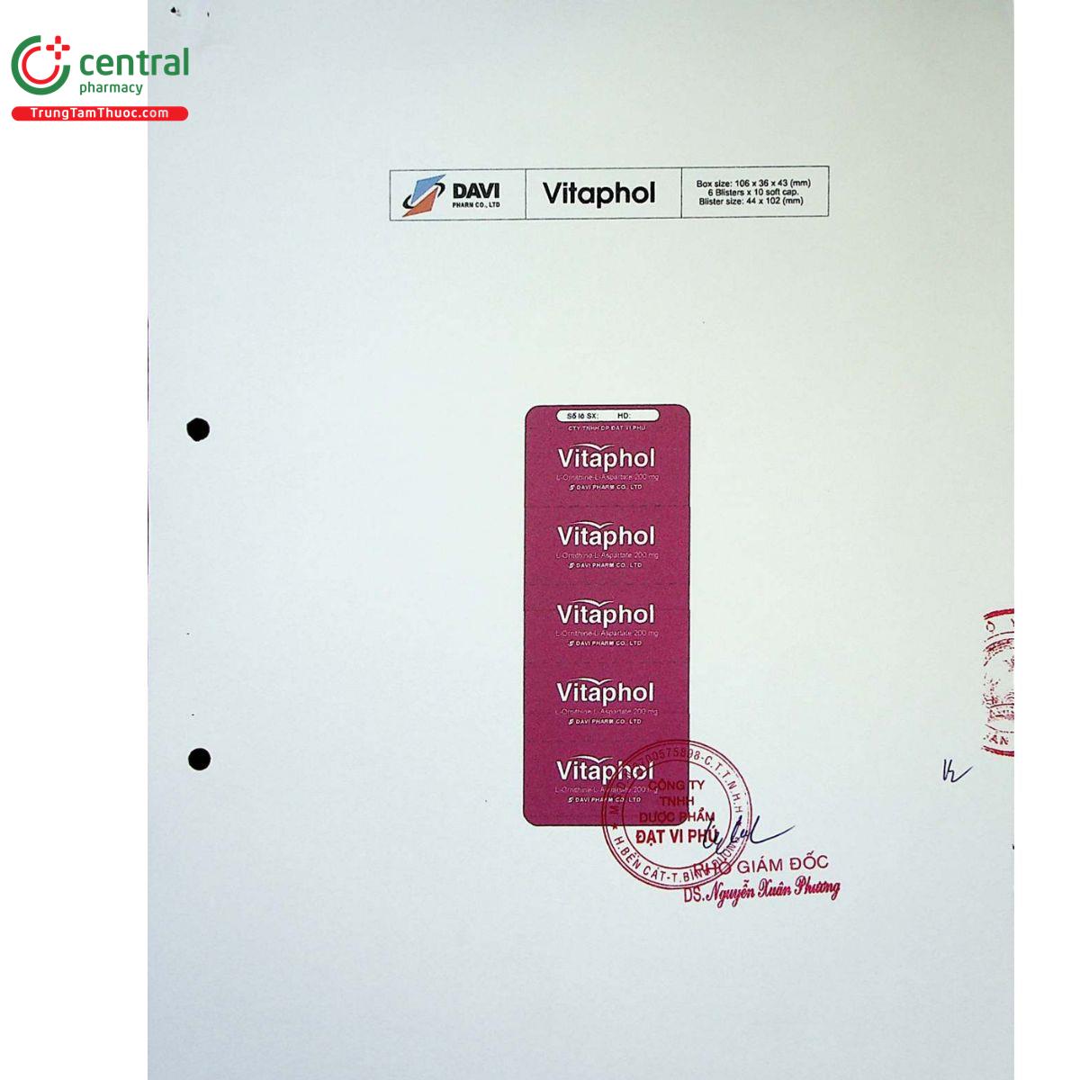 vitaphol 200mg 4 I3578 vitaphol 200mg 4 I3578
