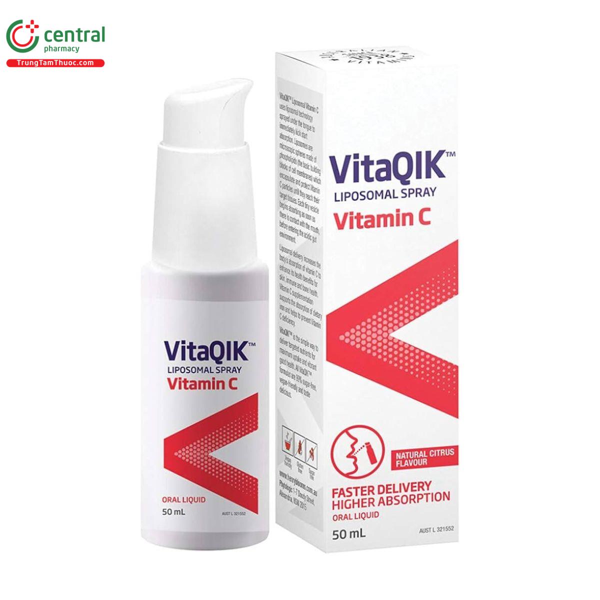 vitaqik liposomal spray vitamin c 2 D1711