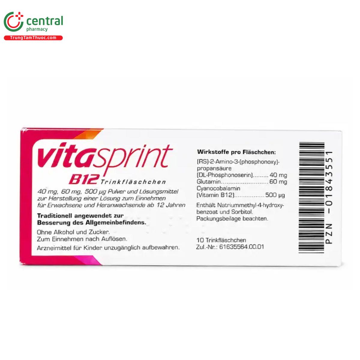 vitasprint b12 6 B0602