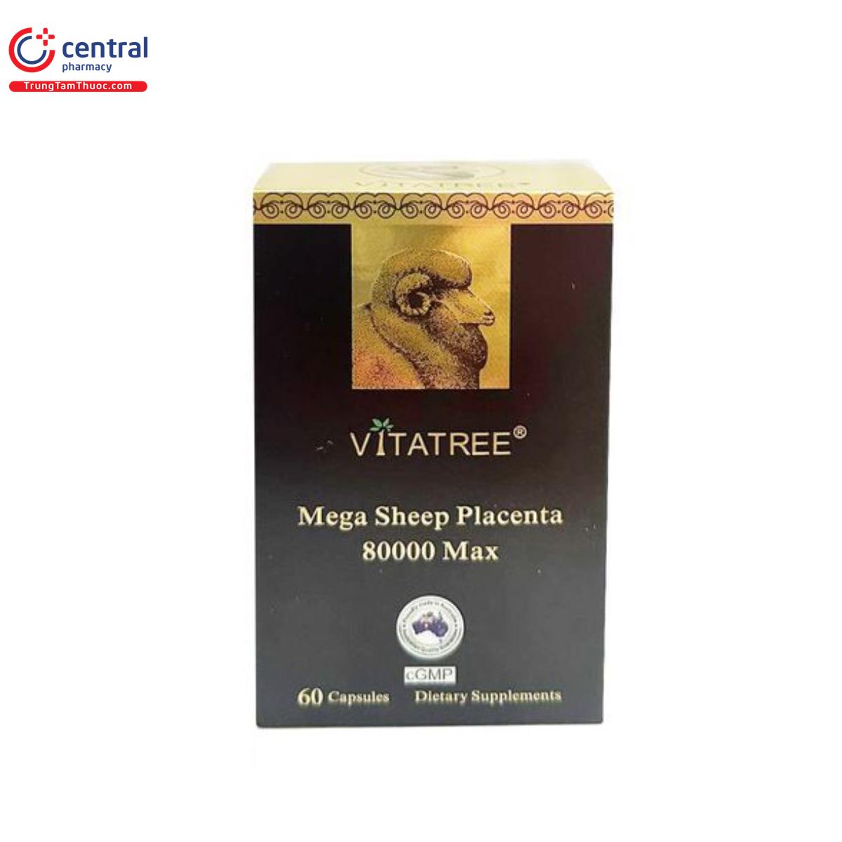 Vitatree Mega Sheep Placenta 80000 Max