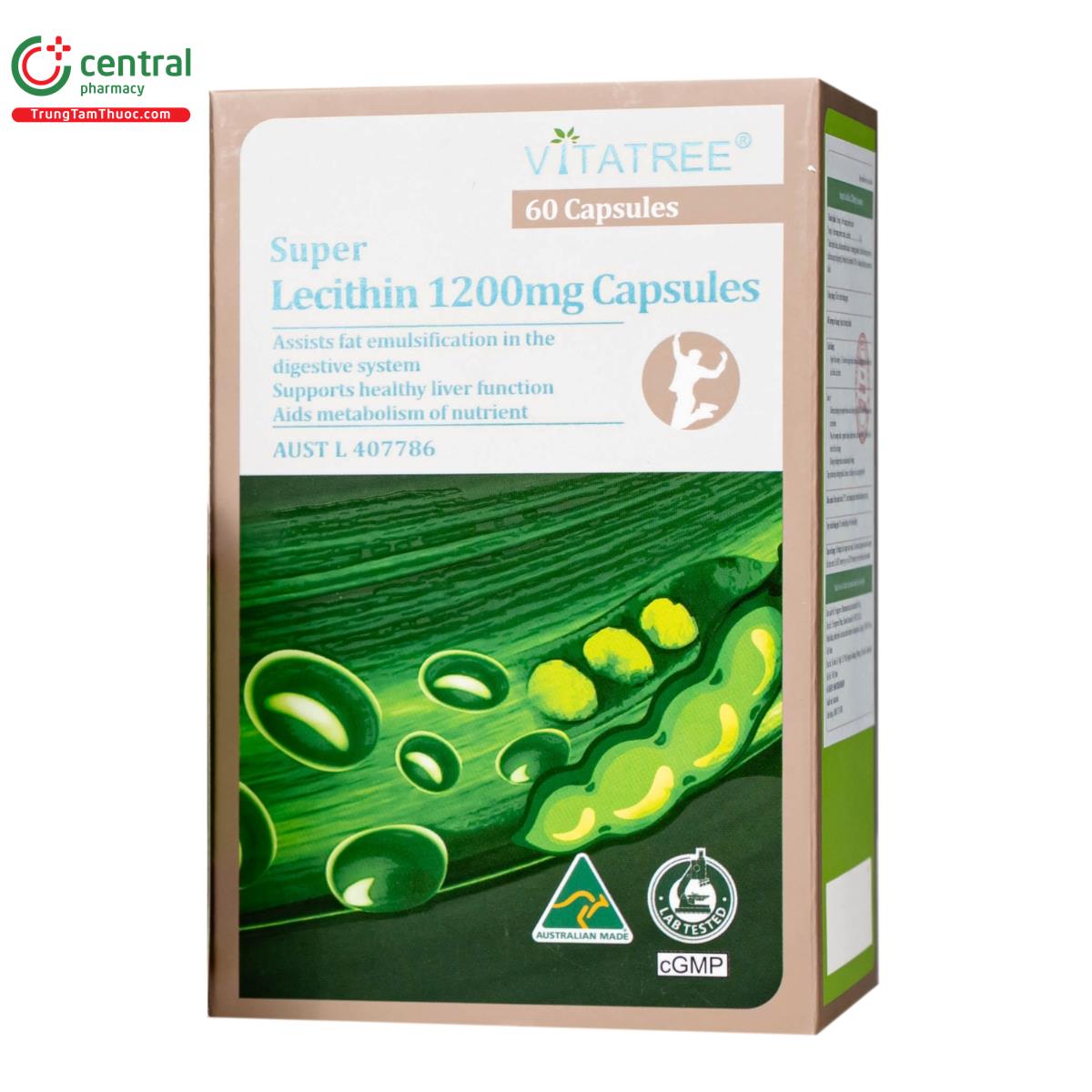 vitatree super lecithin 1200mg capsules 2 F2084 vitatree super lecithin 1200mg capsules 2 F2084