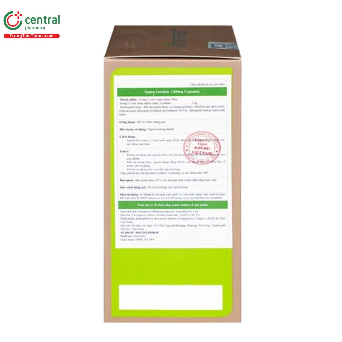 vitatree super lecithin 1200mg capsules 4 J3247 vitatree super lecithin 1200mg capsules 4 J3247
