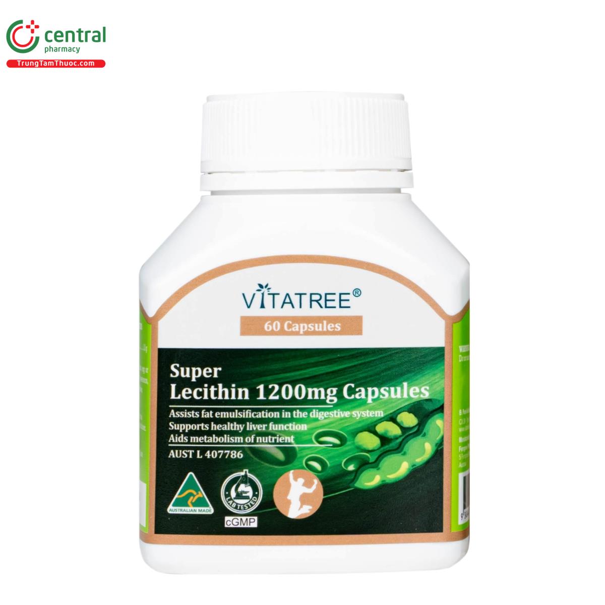 vitatree super lecithin 1200mg capsules 5 C0508 vitatree super lecithin 1200mg capsules 5 C0508
