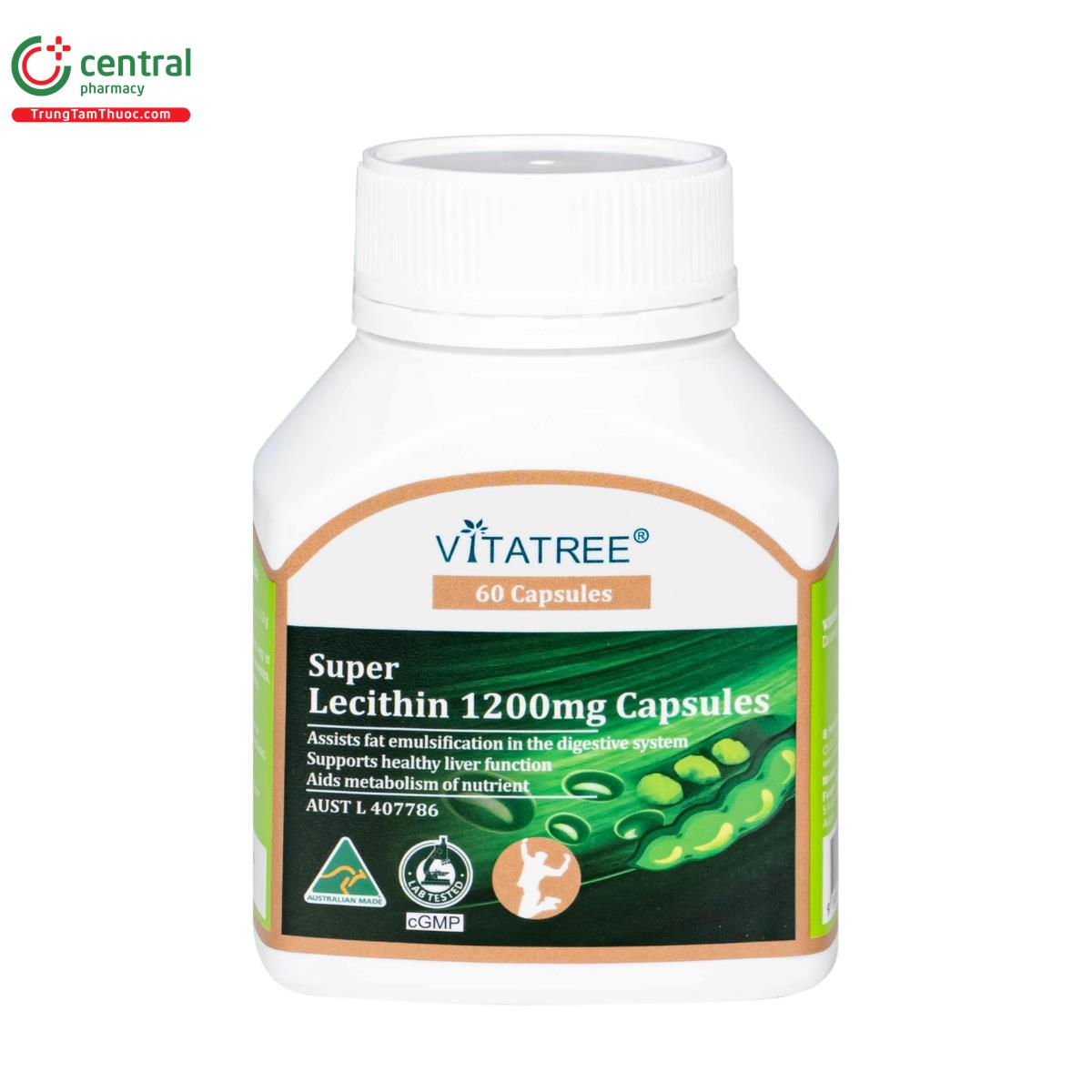 vitatree super lecithin 1200mg capsules 6 I3245 vitatree super lecithin 1200mg capsules 6 I3245