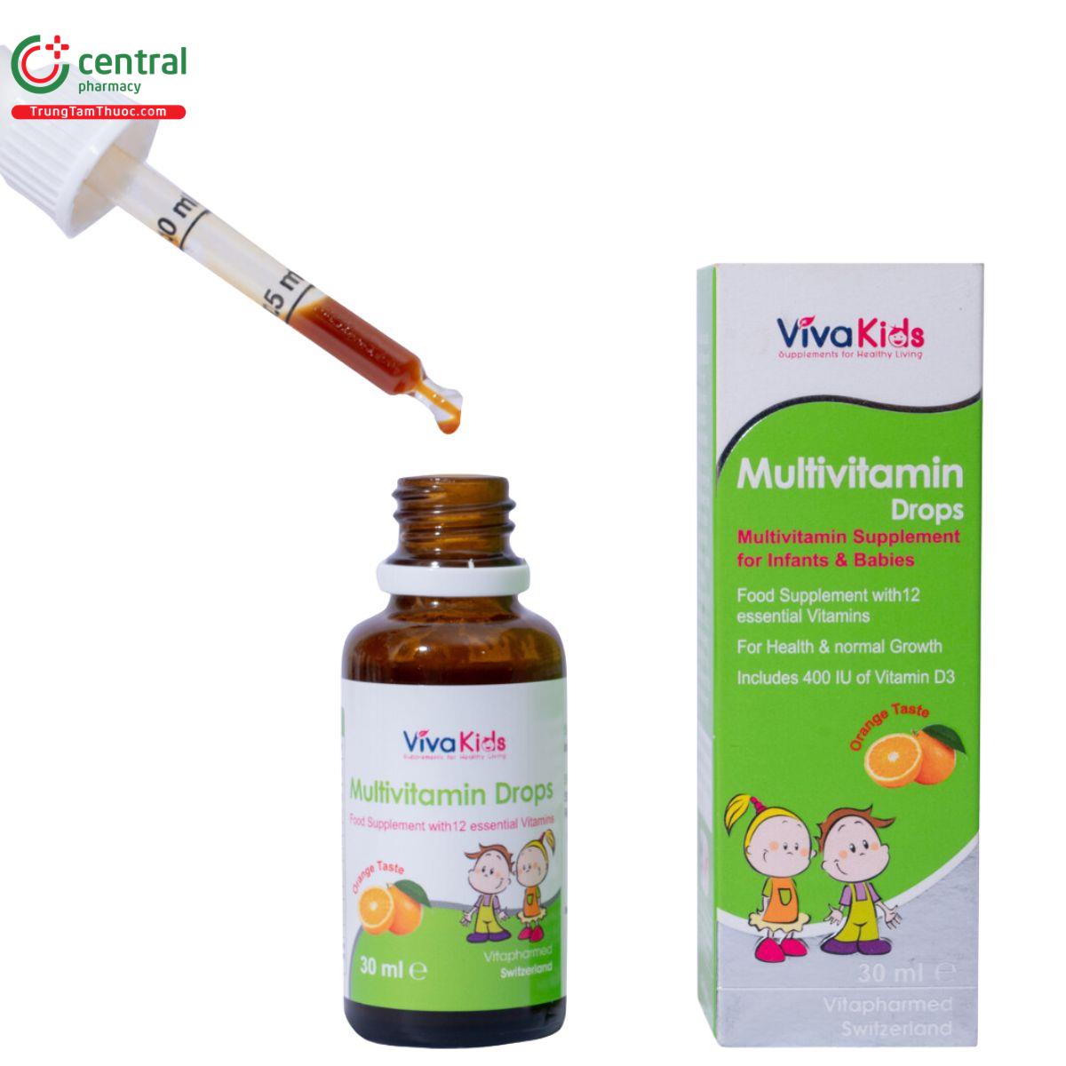 vivakids multivitamin drops 4 A0472