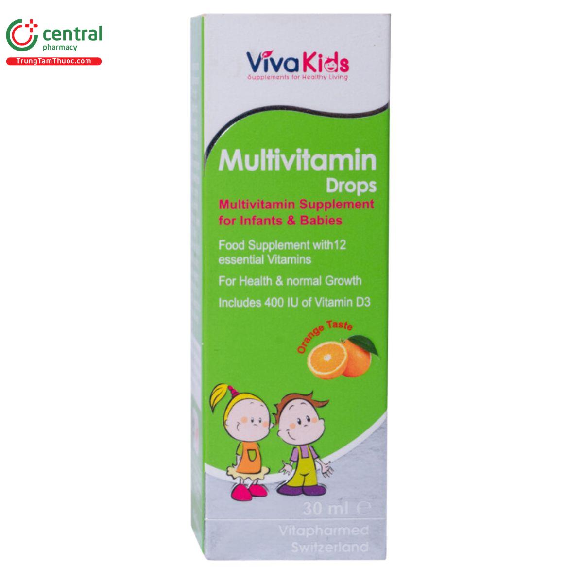 vivakids multivitamin drops 5 B0065