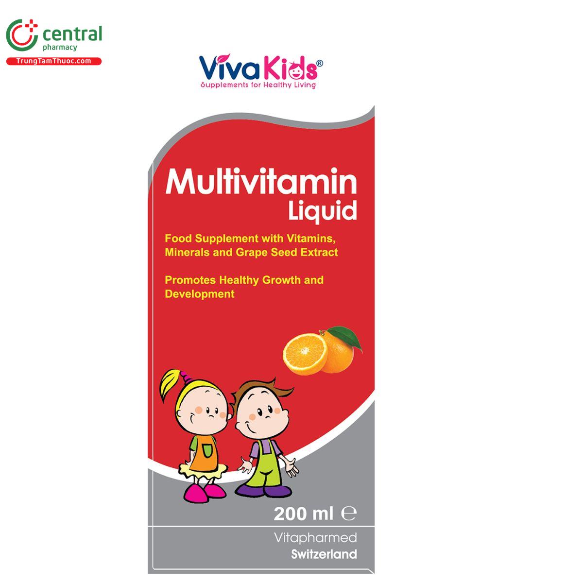 vivakids multivitamin liquid 3 A0741