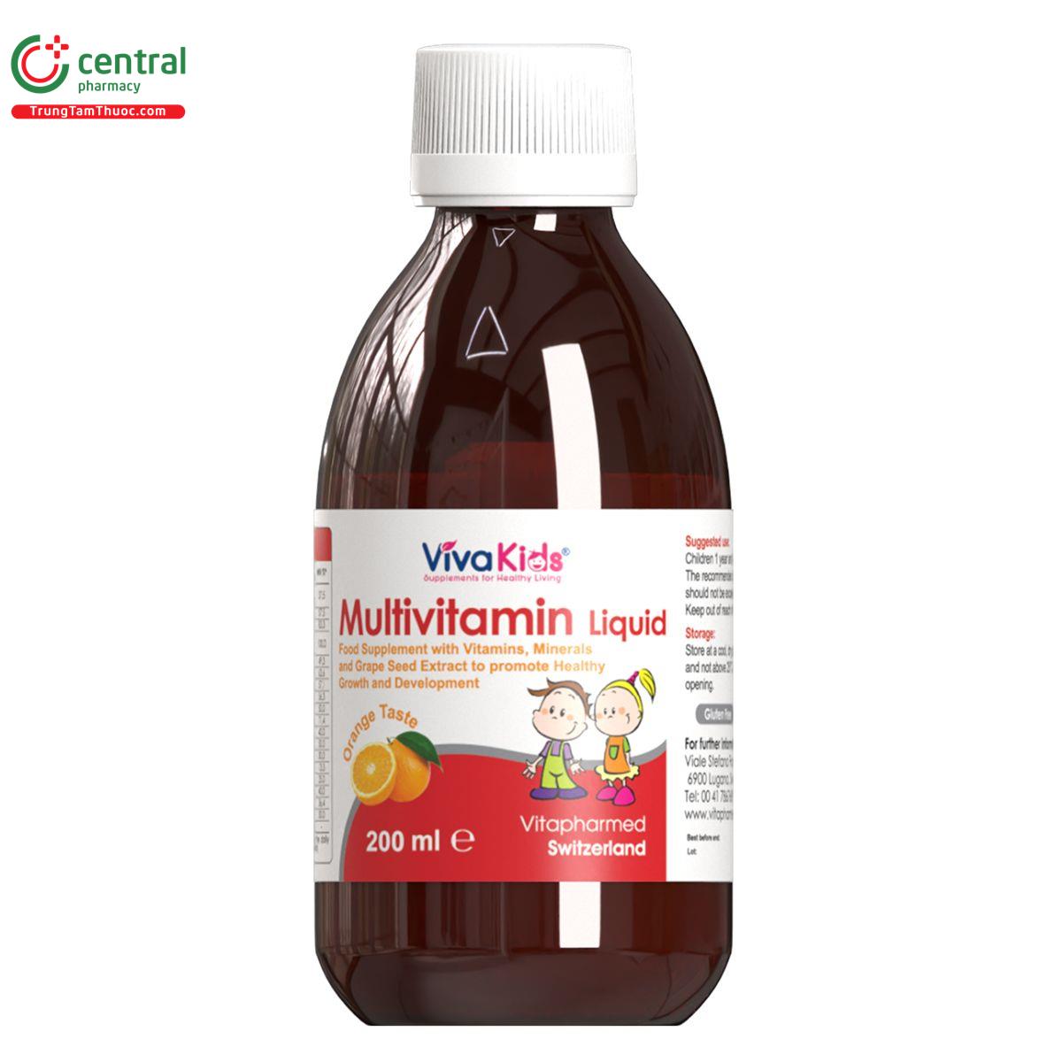 vivakids multivitamin liquid 5 F2400