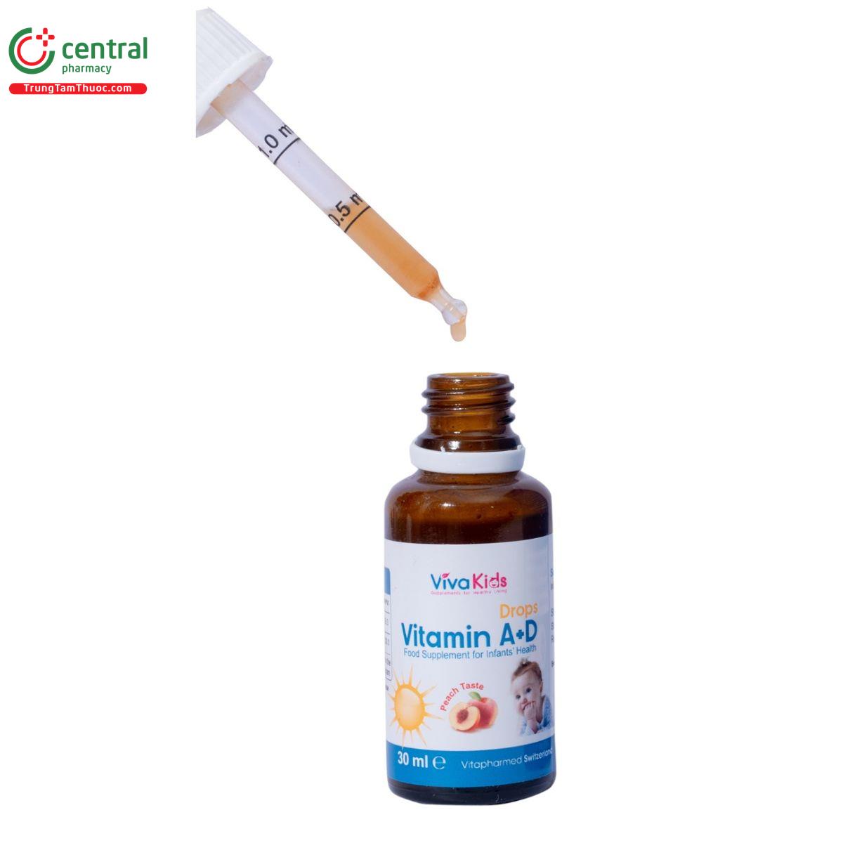 vivakids vitamin a d drops 2 F2031