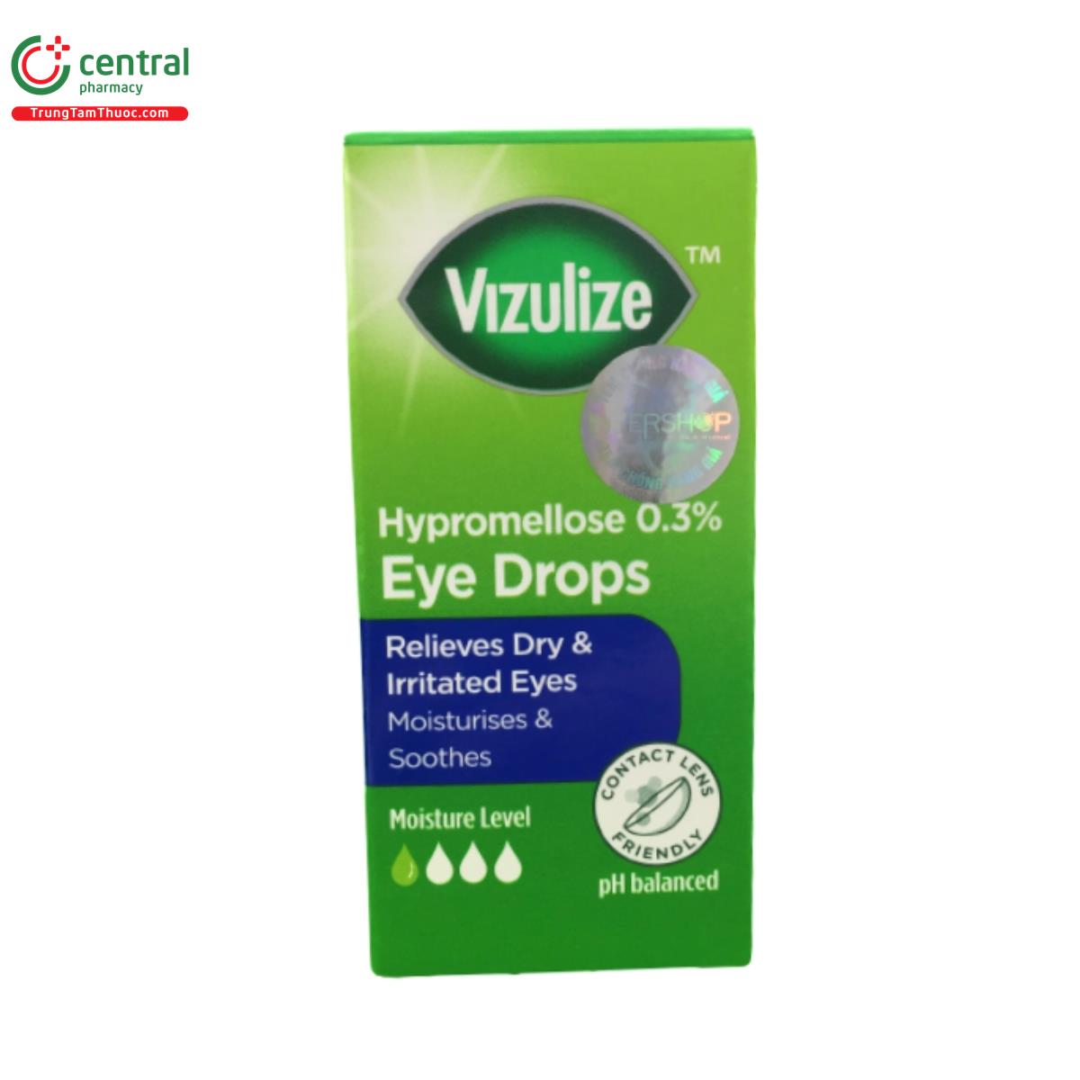 vizulize hypromellose 03 eye drops 5 V8751