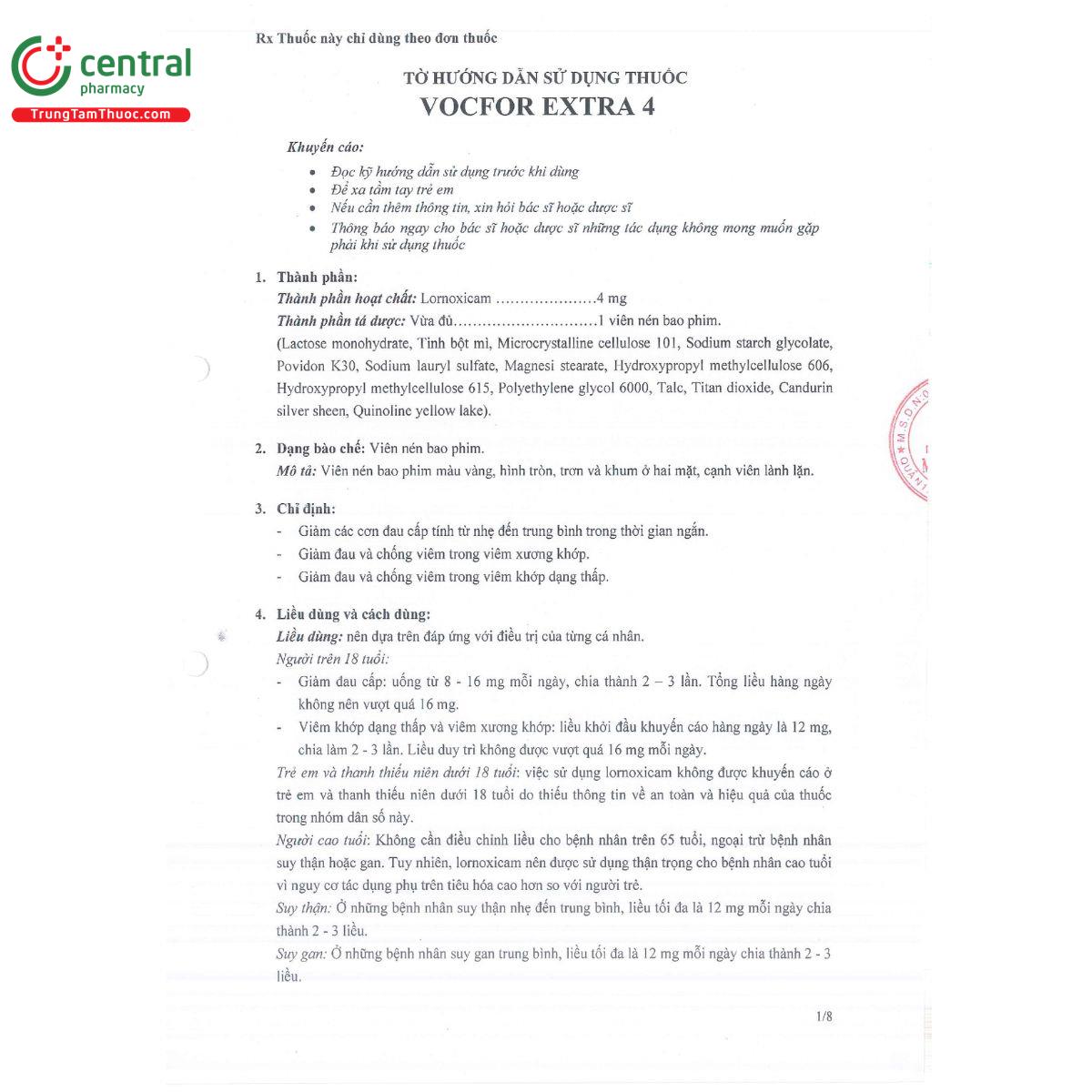 vocfor extra 4 4 I3781