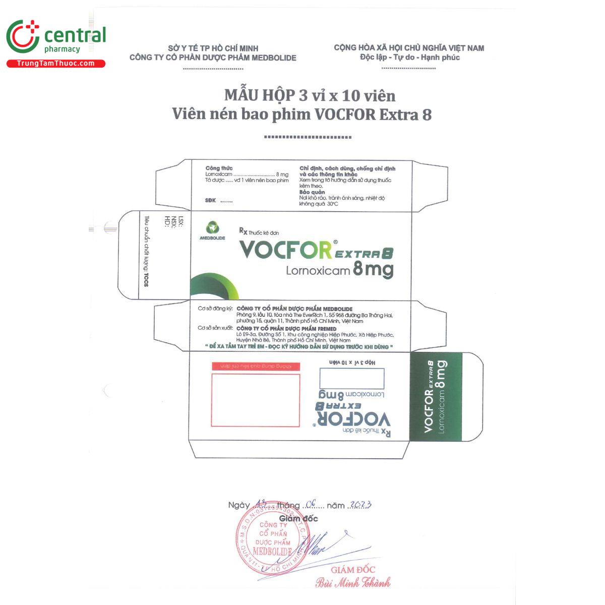 vocfor extra 8 2 O5140