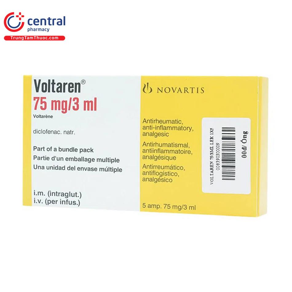 voltaren 75mg 3ml 4 U8545