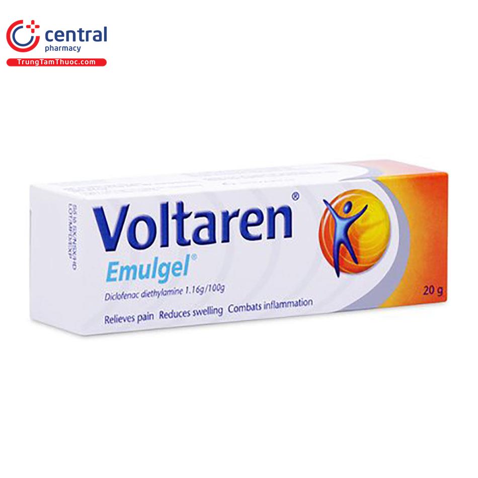 ChÍnh HÃng Thuốc Voltaren Emulgel 20g Làm Giảm Sưng đau Gân Khớp