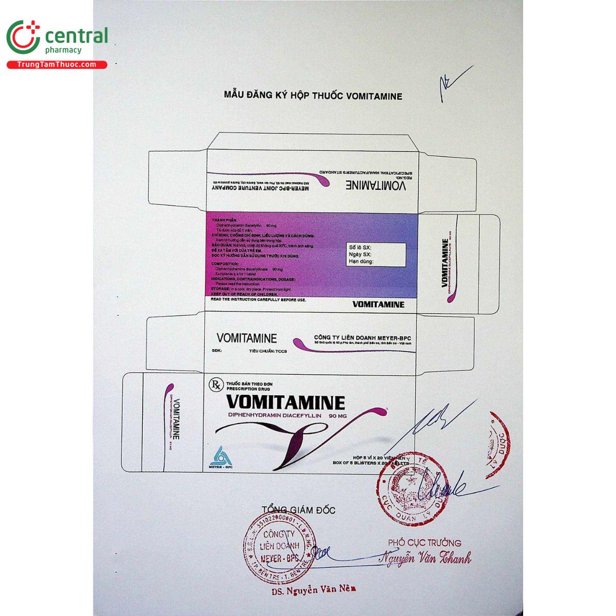 vomitamine 90mg 2 T7231 vomitamine 90mg 2 T7231