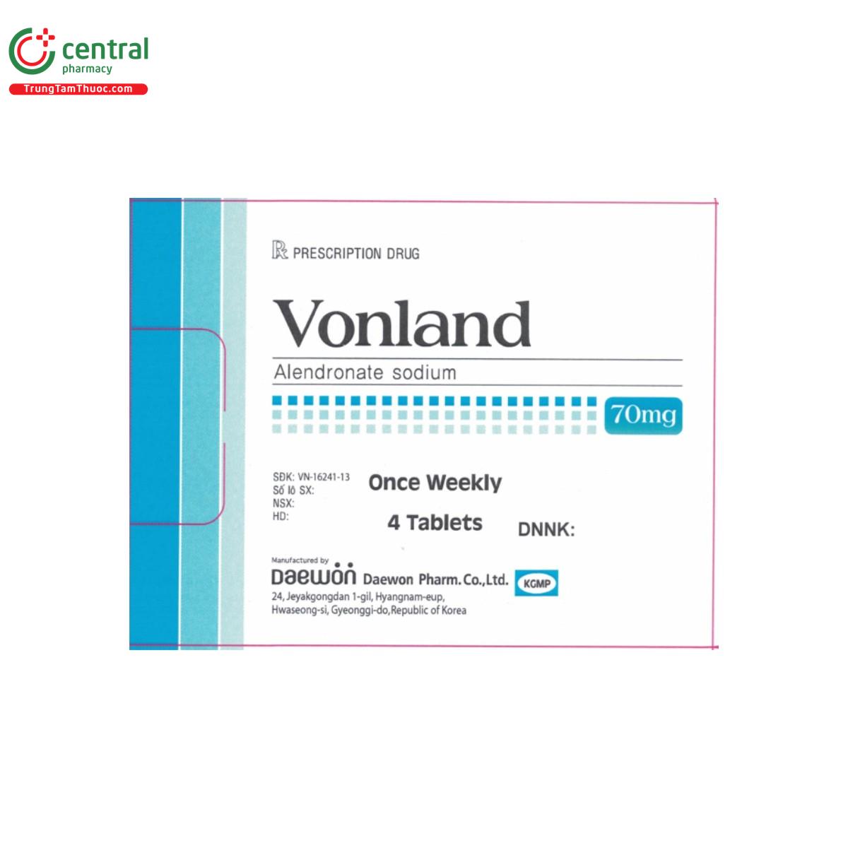 vonland 70mg 1 V8283