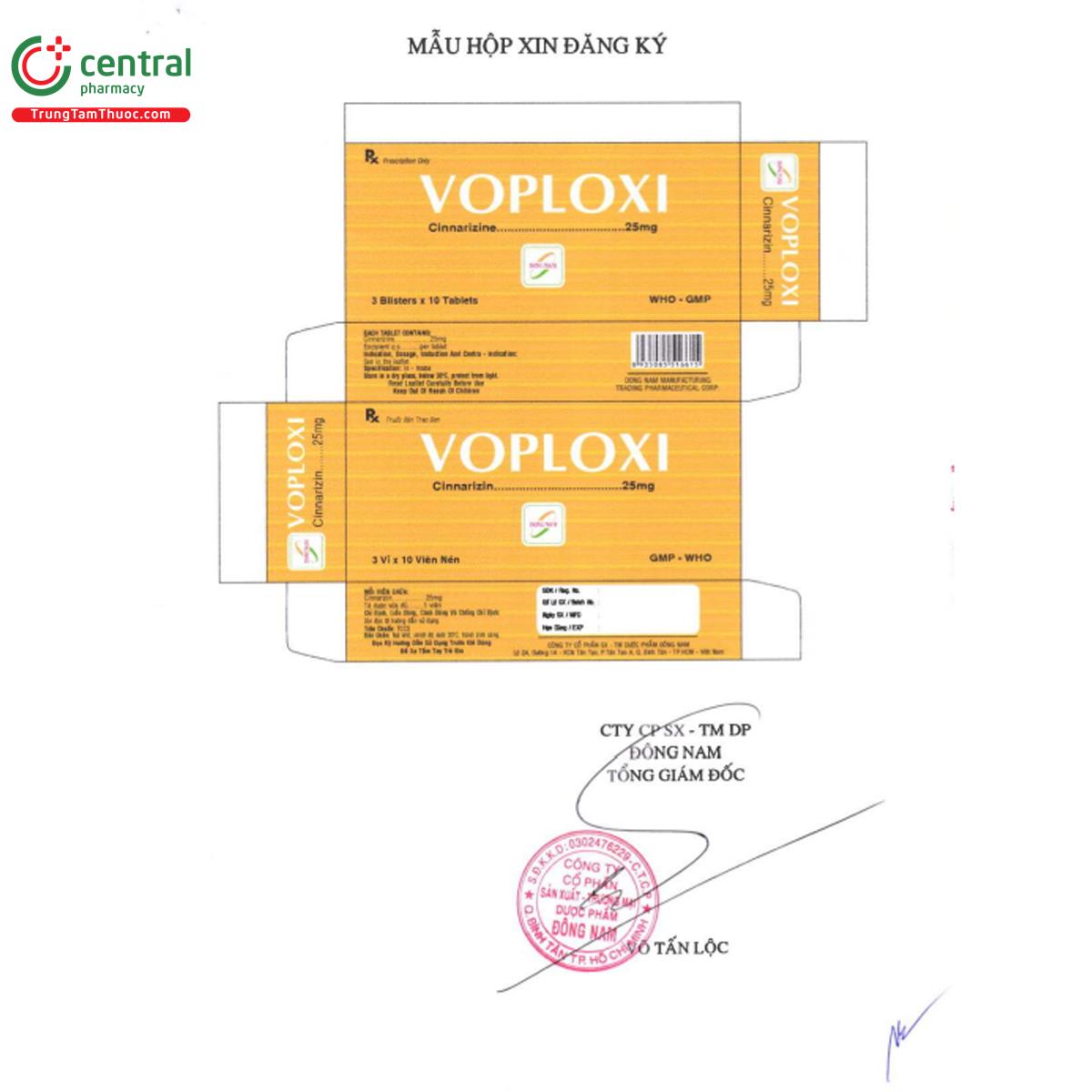 voploxi 25mg 5 E1326