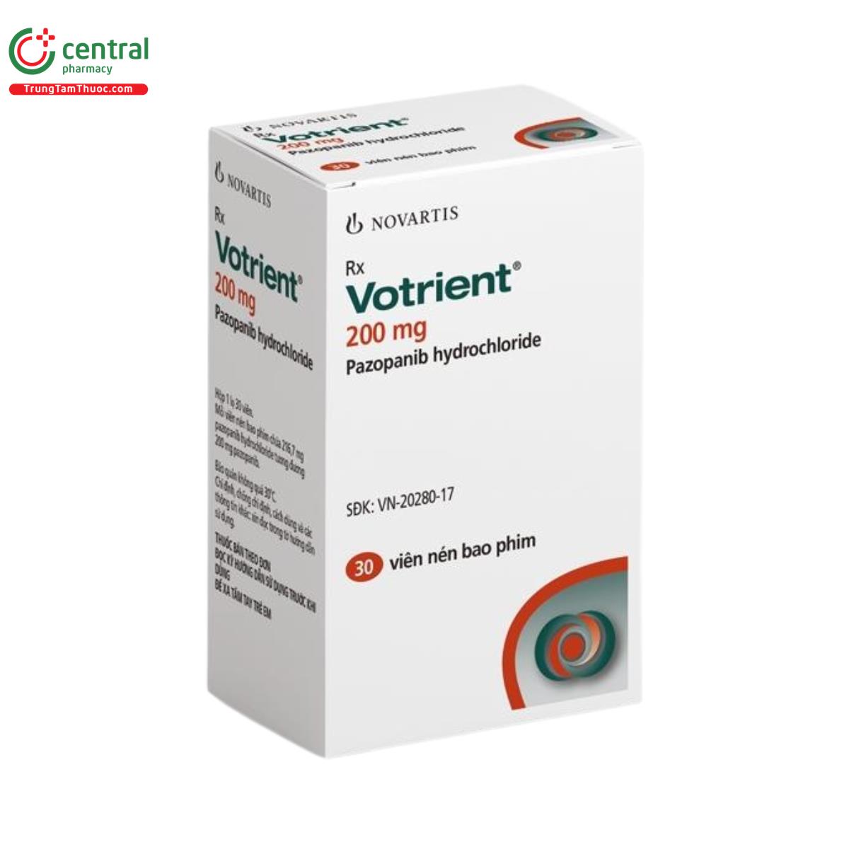 votrient 400mg 1 M5085