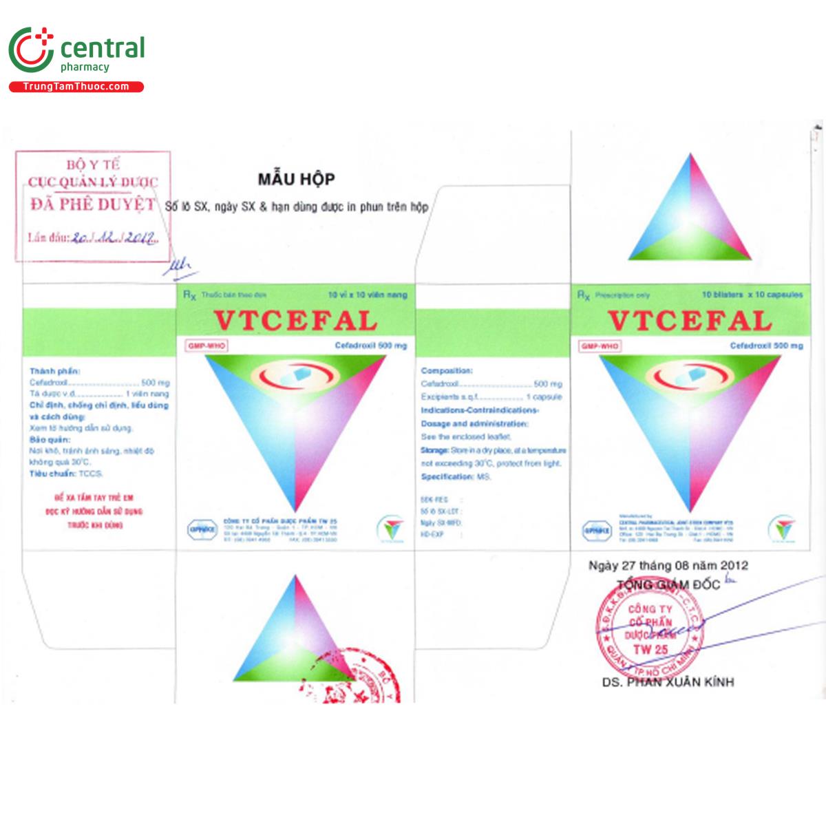 vtcefal 500mg 3 F2118 vtcefal 500mg 3 F2118