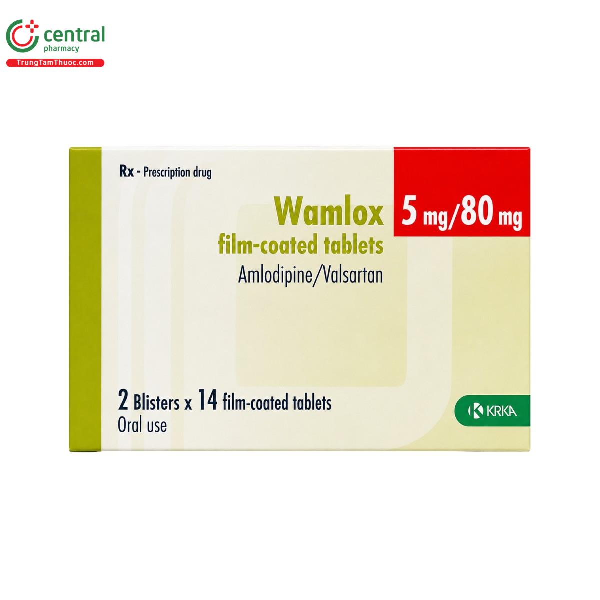wamlox 5mg 80mg 1 B0513 wamlox 5mg 80mg 1 B0513