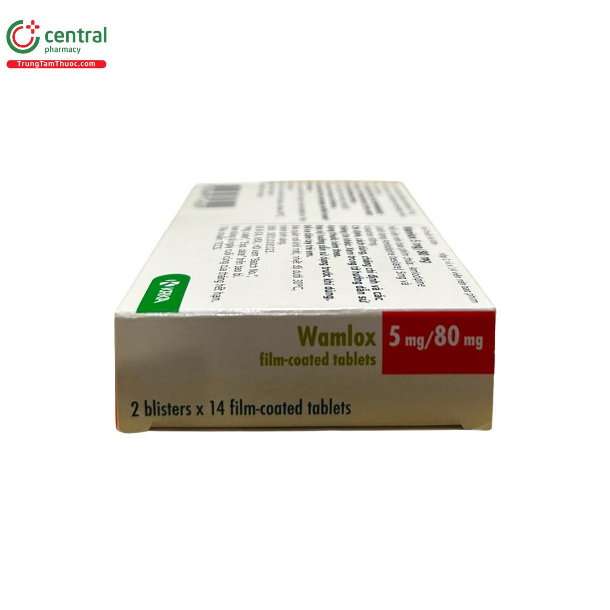 wamlox 5mg 80mg 2 Q6876 wamlox 5mg 80mg 2 Q6876