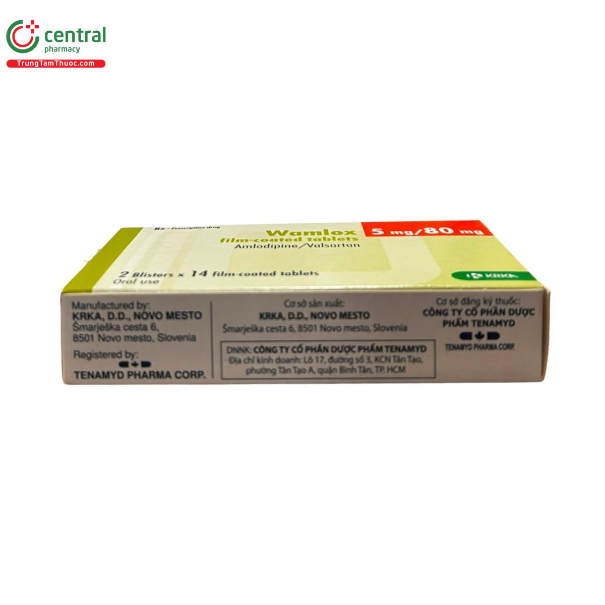 wamlox 5mg 80mg 3 K4238 wamlox 5mg 80mg 3 K4238