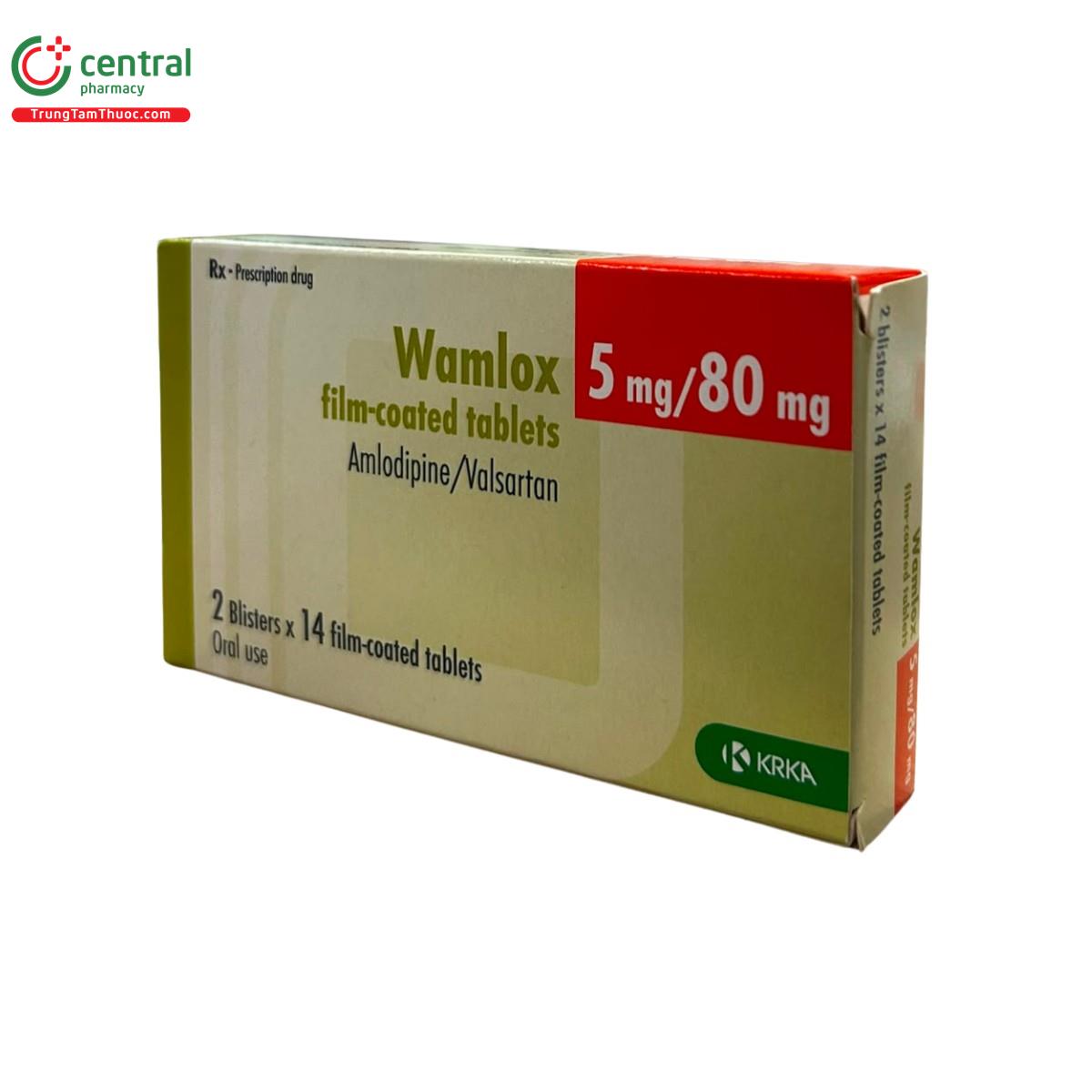 wamlox 5mg 80mg 7 F2582 wamlox 5mg 80mg 7 F2582