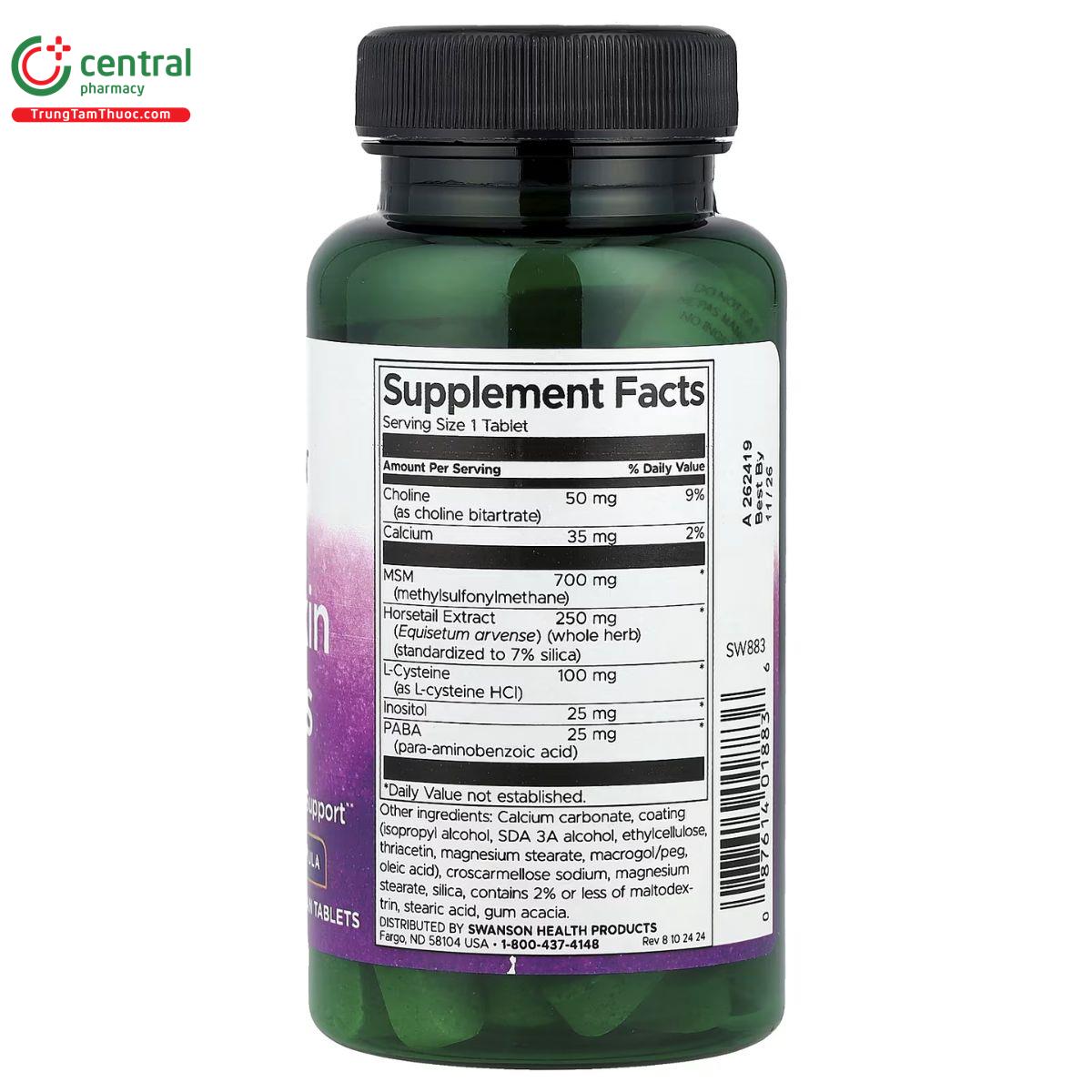 wanson hair skin nails 1 L4137