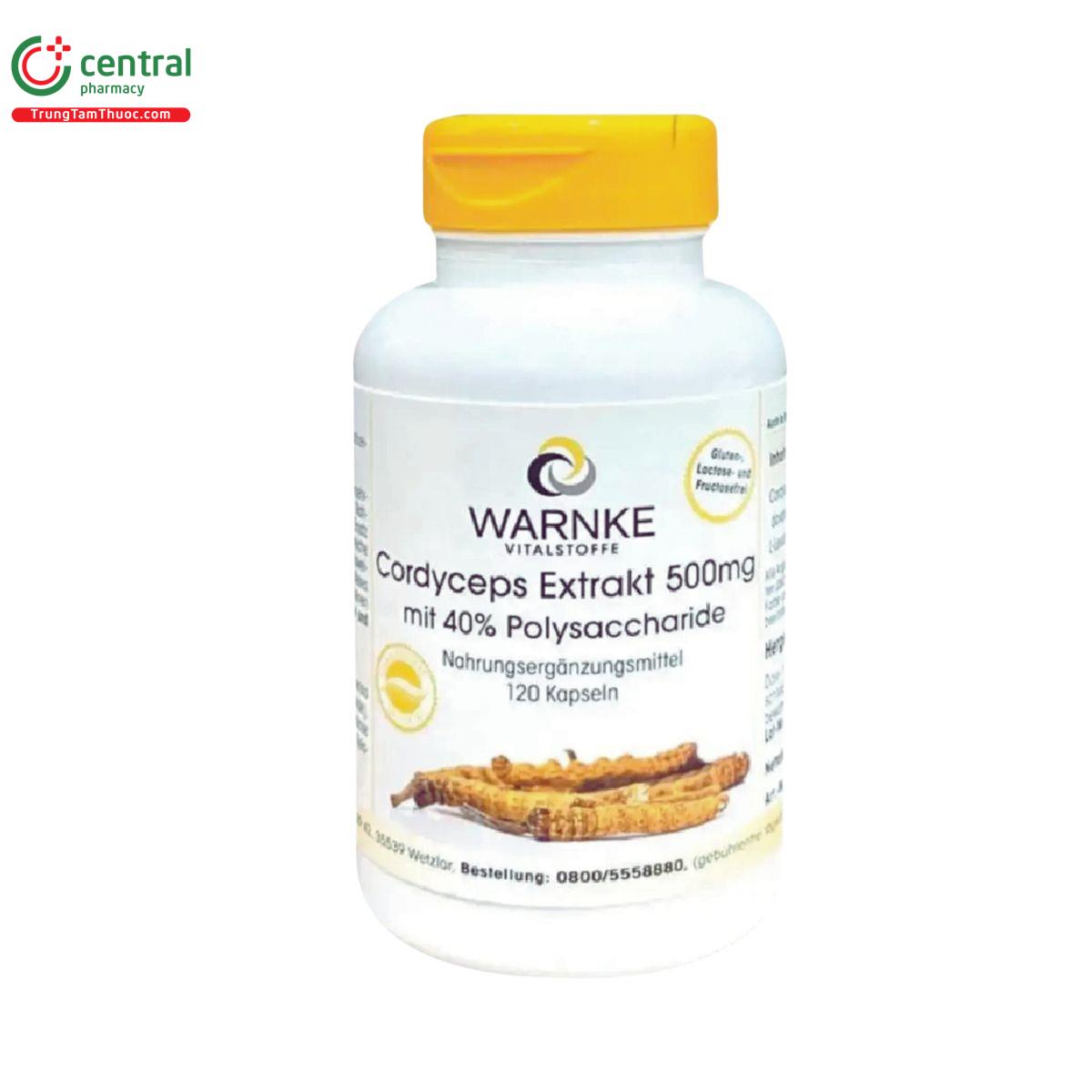 warnke cordyceps extrakt 500mg 3 K4877