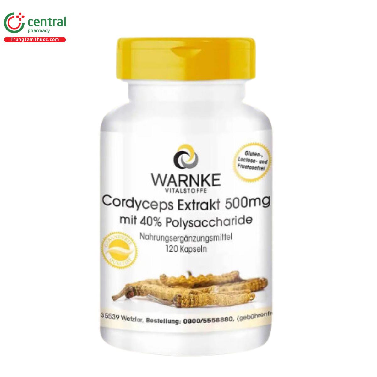 warnke cordyceps extrakt 500mg 6 Q6117