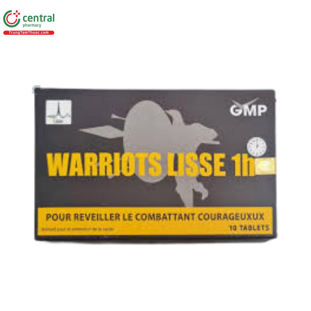 warriots lisse 1h 3 S7500