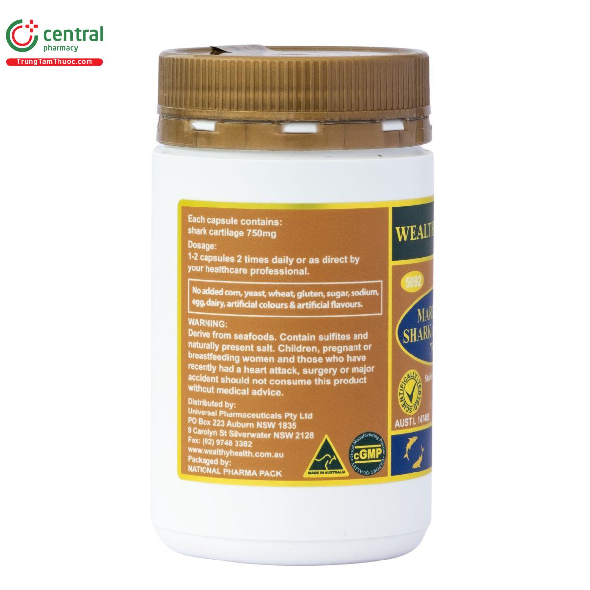 wealthy health marine blue shark cartilage 750mg 1 C0460 wealthy health marine blue shark cartilage 750mg 1 C0460