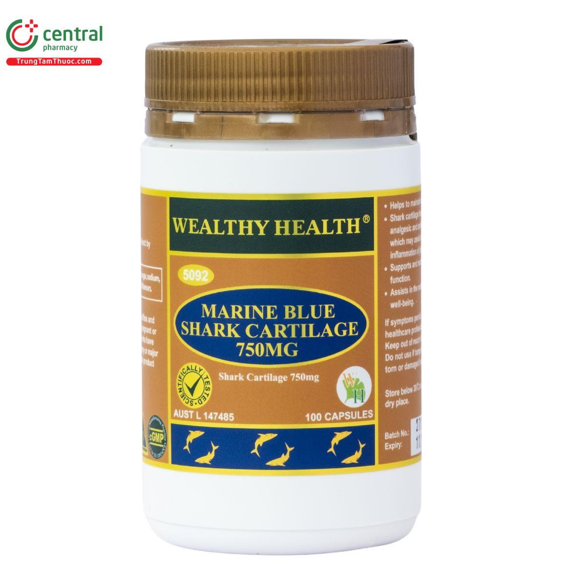 wealthy health marine blue shark cartilage 750mg 12 F2548 wealthy health marine blue shark cartilage 750mg 12 F2548
