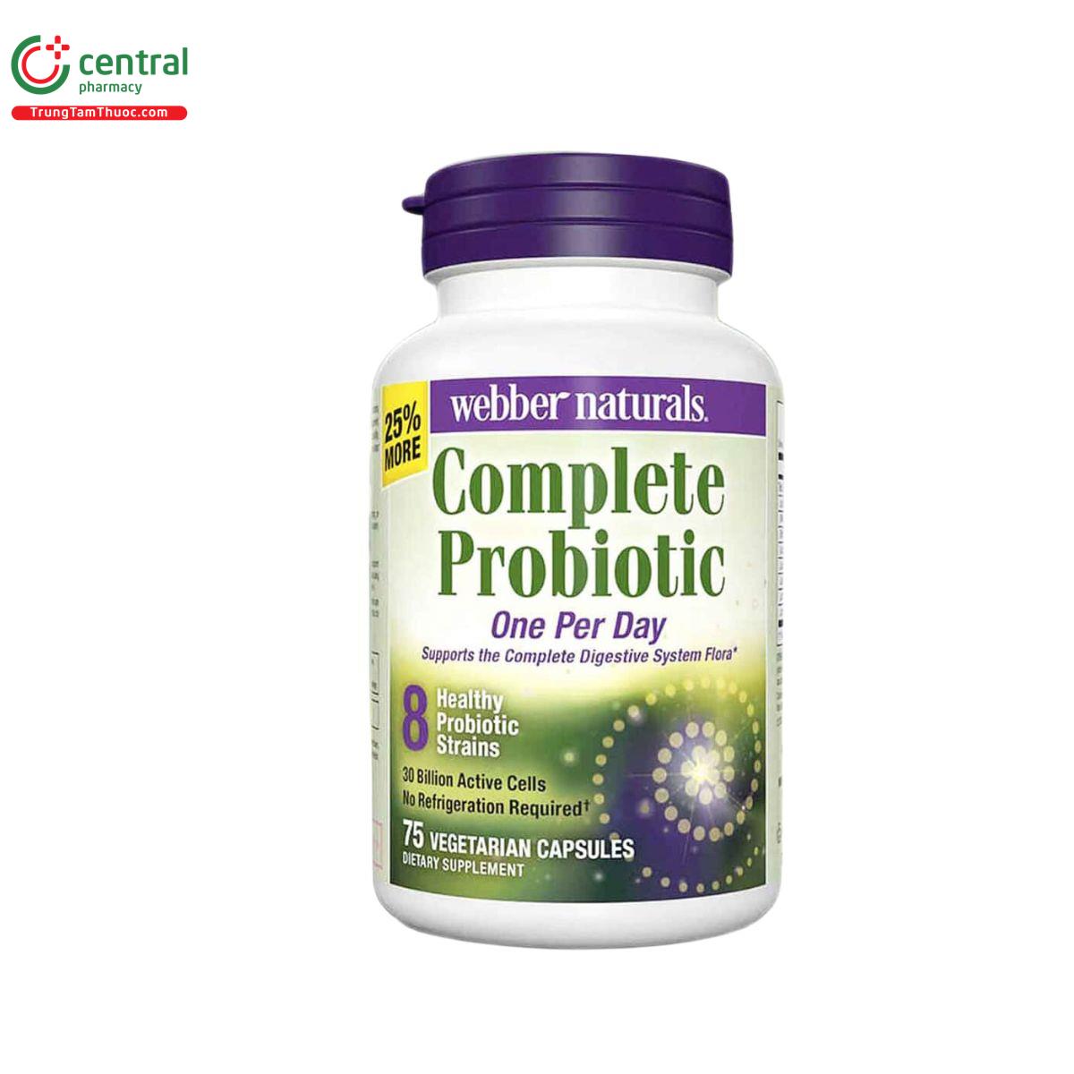 webber naturals complete probiotic 2 B0571