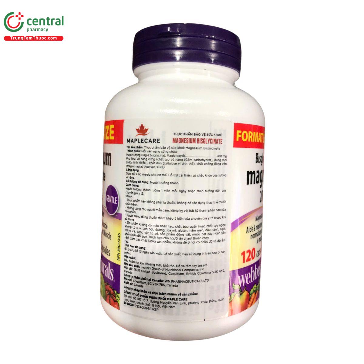 webber naturals magnesium bisglycinate 2 B0028